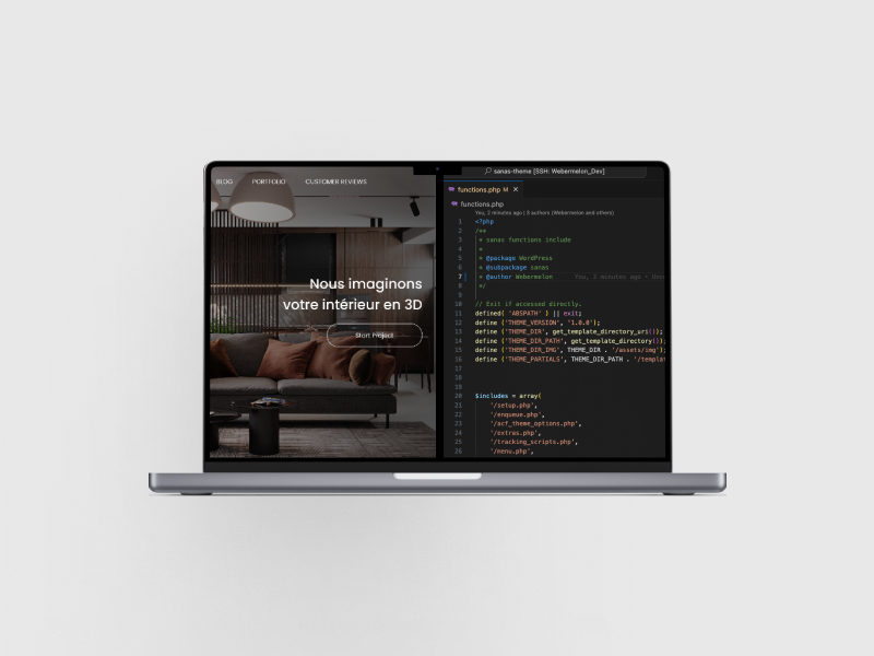 Web Design Project For Data Shapers - Modern Minimal Image - High Resolution
