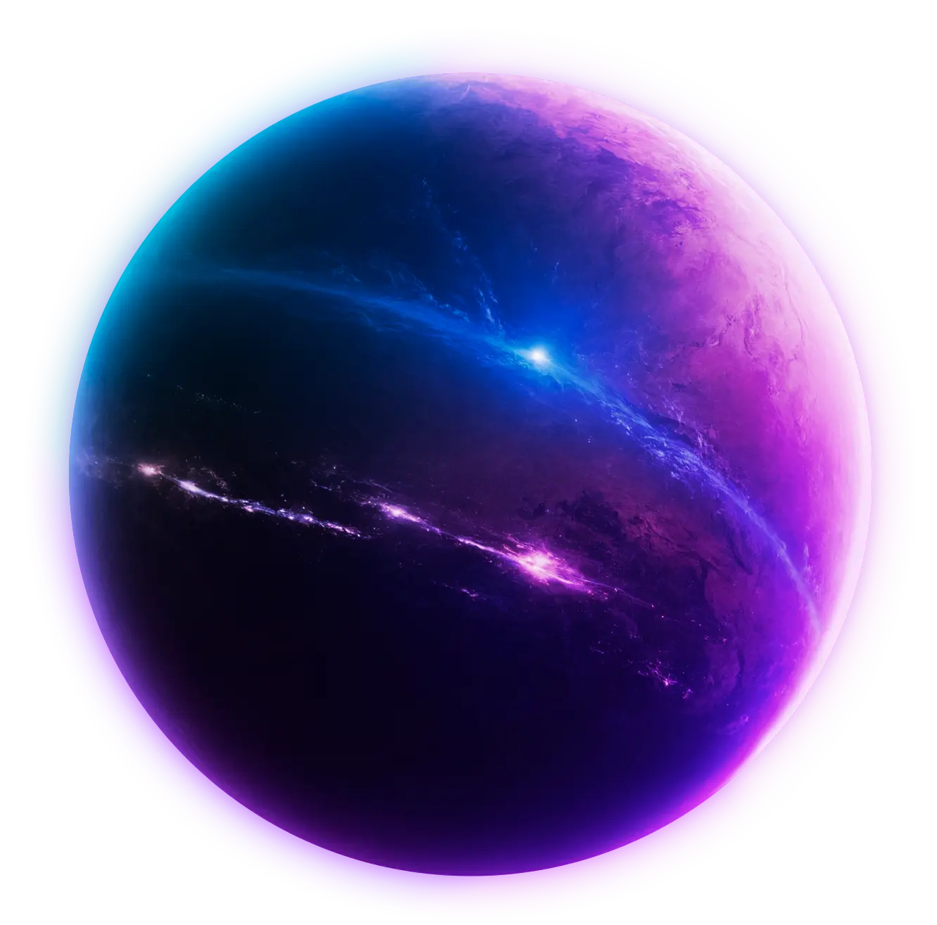glowy-planet