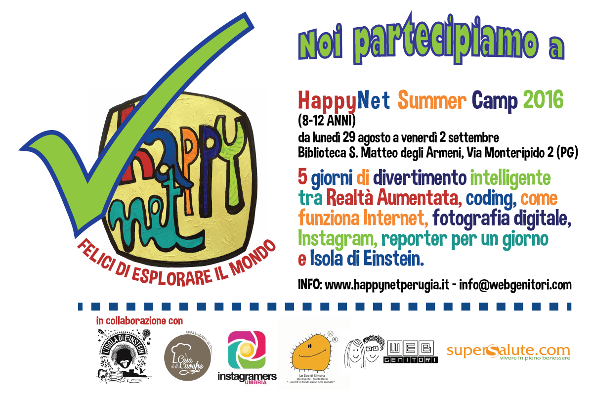 HappyNet è qui! | Web Genitori