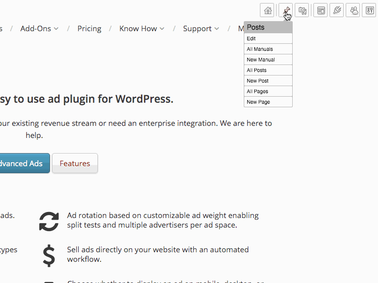 Admin menu editor pro nulled is a powerful and convenient option for editing your wordpress dashboard menu. Replacing the existing WordPress Toolbar with WP Toolbar