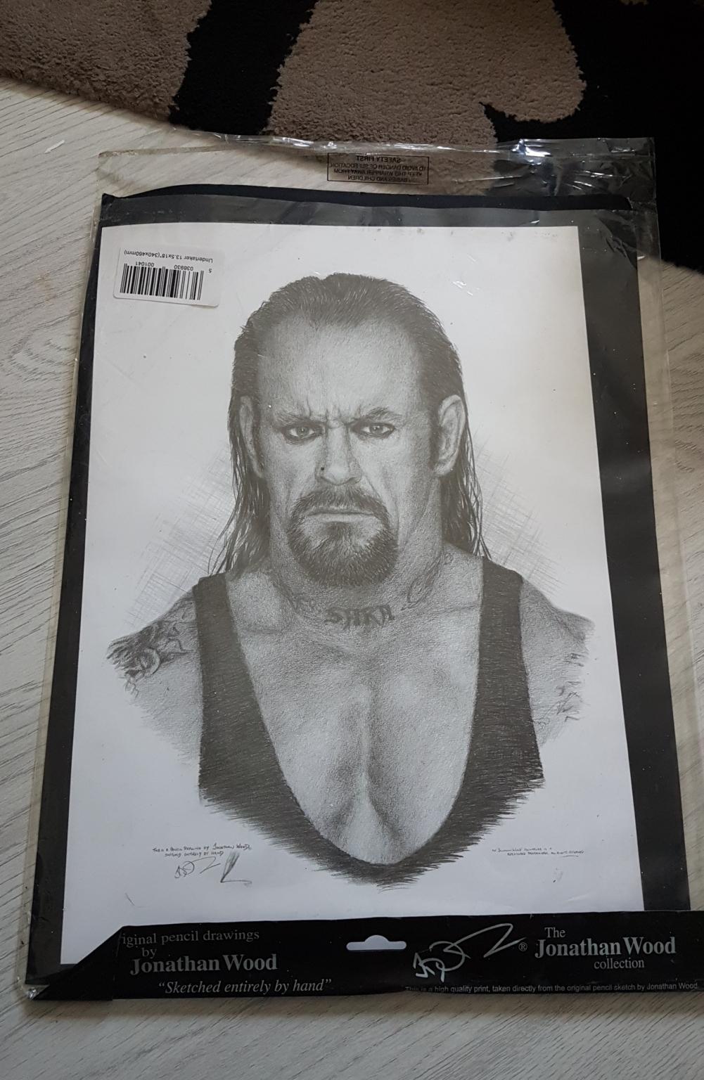 Amazing drawings, realistic drawings, cool art drawings, pencil drawings, drawing pics,. Undertaker Sketch Drawing In Cannock Chase For 1 00 For Sale Shpock