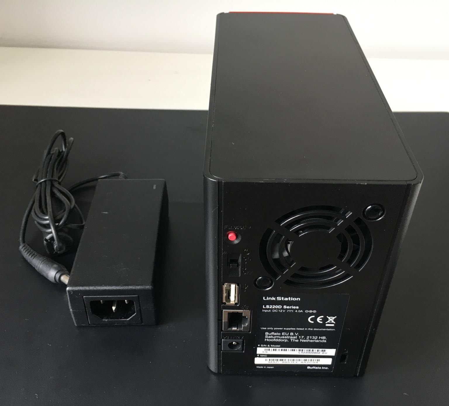 Buffalo 6tb linkstation ls220d 2 bay nas in se6 lewisham für 150,00