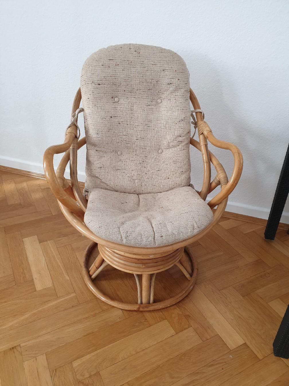 Auf der suche nach dem perfekten bett? Korbsessel mit Auflage in 30989 Gehrden fÃ¼r 20,00 â‚¬ zum