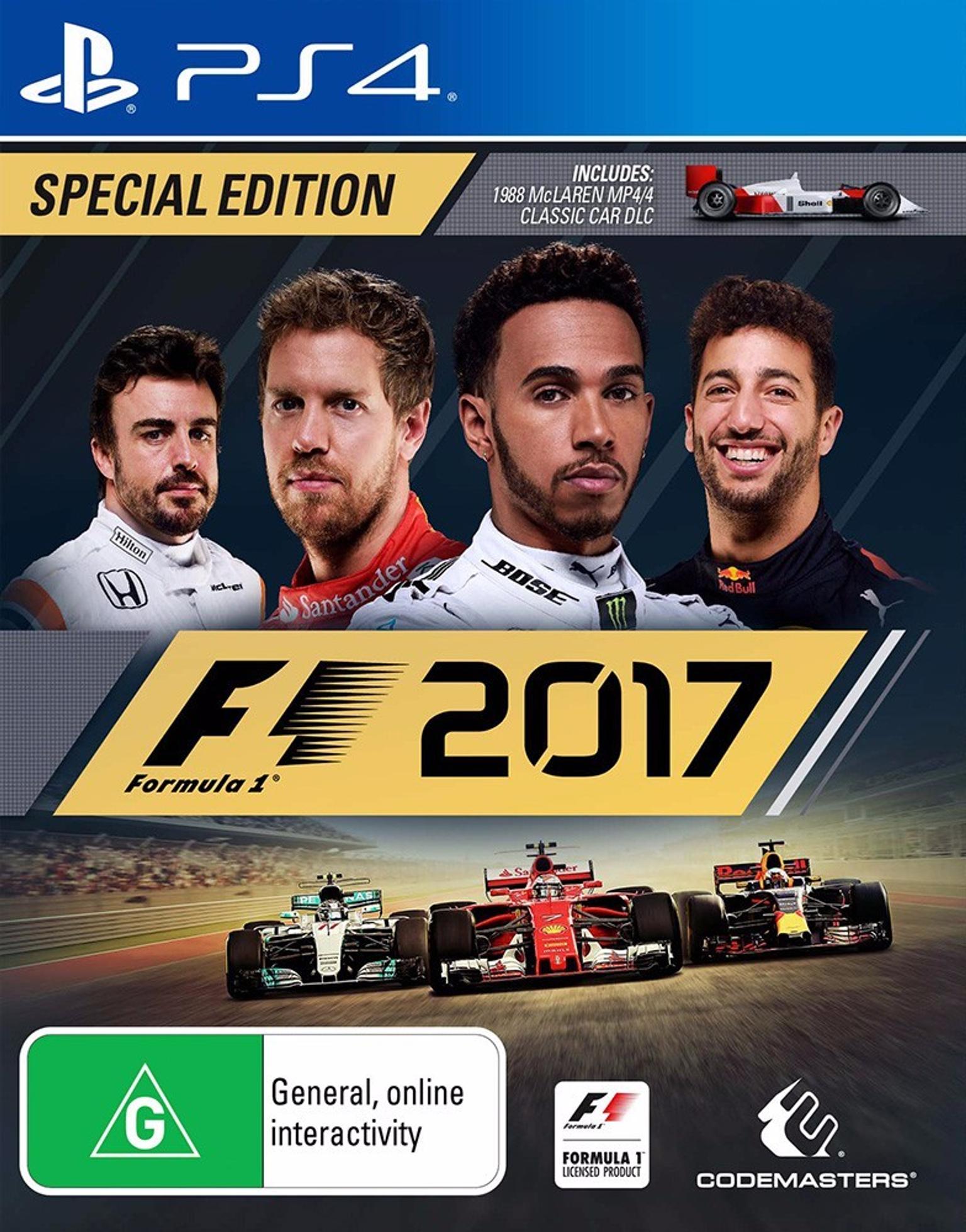 F1 2017 Ps4 Special Edition
