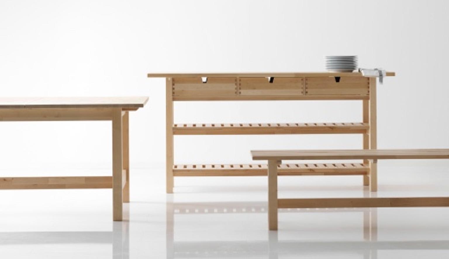 Anrichte Kuche Ikea Sideboard Lerobonica Aus Fichte Massiv Lackiert Wohnen De