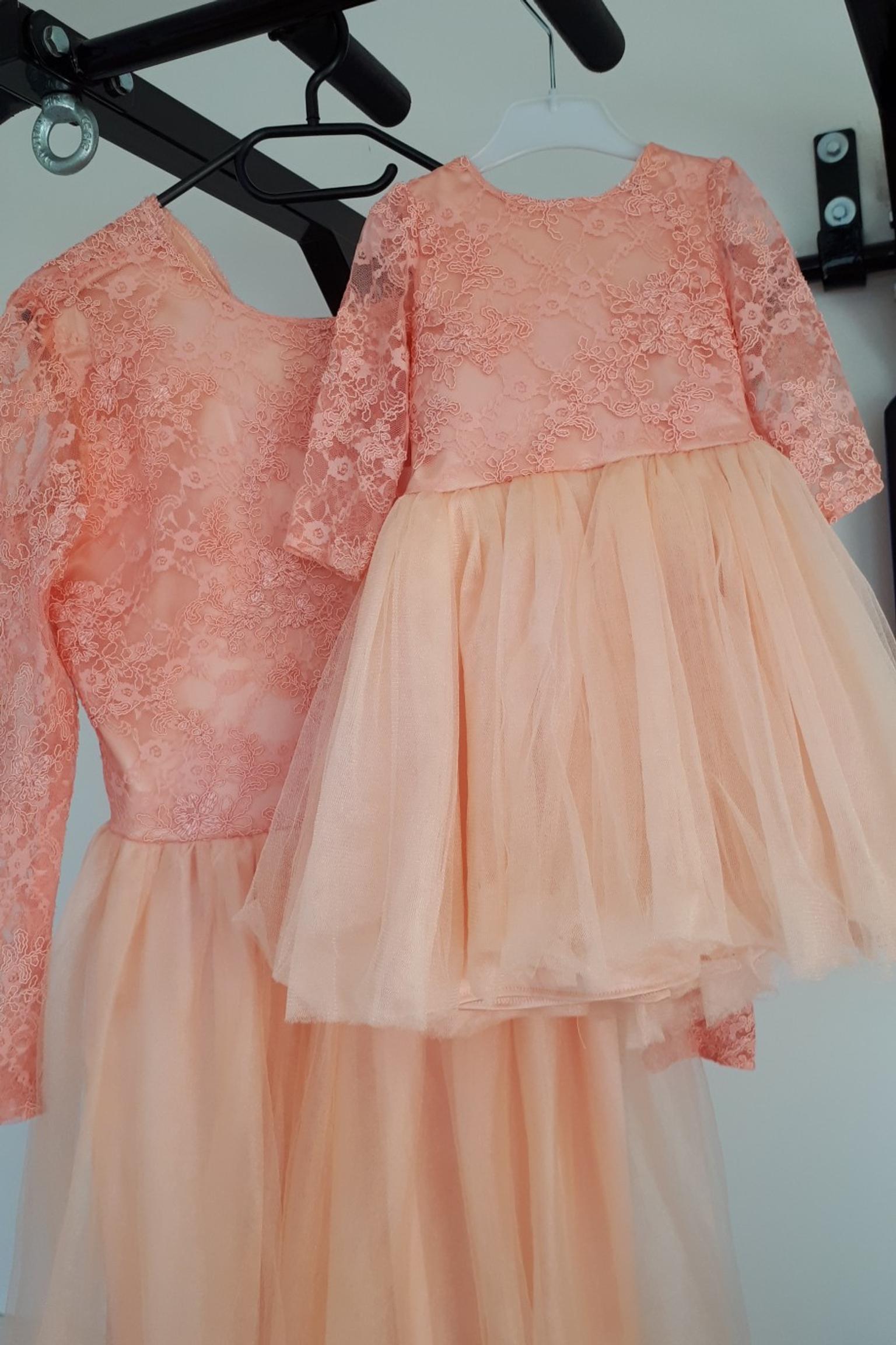 دمعة القمر السم Partnerlook Mutter Tochter Kleider Hochzeit Onthegowithzeppi Com