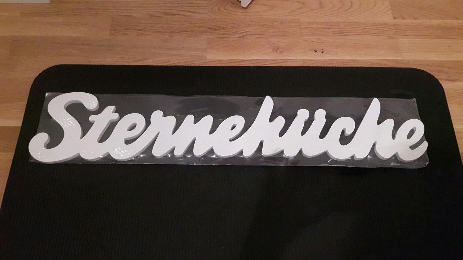 Kitchen Kuche Schriftzug 4mm Weiss Kreativwerkstatt Mittenaar