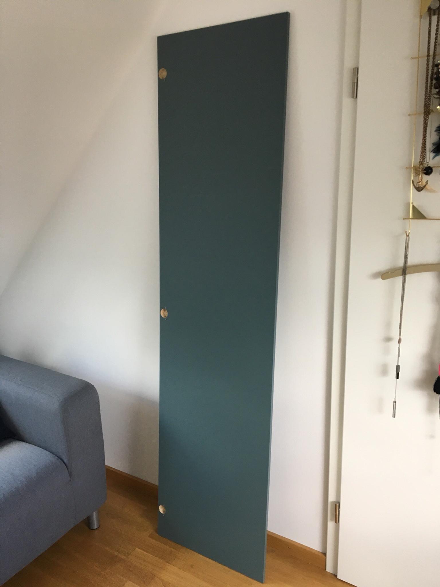 Anpassen könnt ihr den schrank nicht nur in bezug . Ikea Pax TÃ¼r Fardal grautÃ¼rkis Hochglanz 201 in 85774