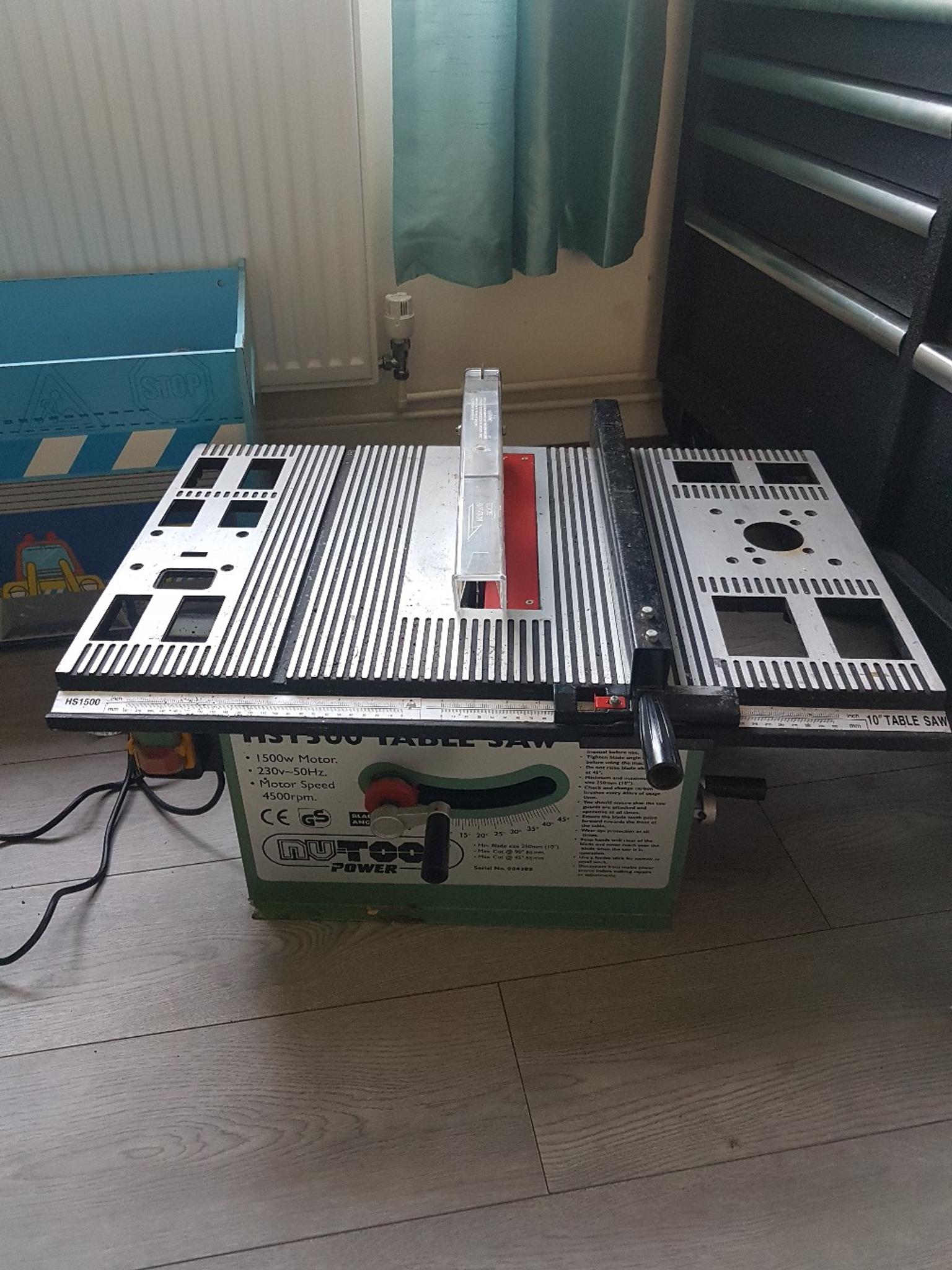 A work bench grinder is useful for tasks like tool sharpening and rounding off sharp thread ends on bolts, according to family handyman. Nutool HS1500 table saw in CV10 Warwickshire for Â£75.00