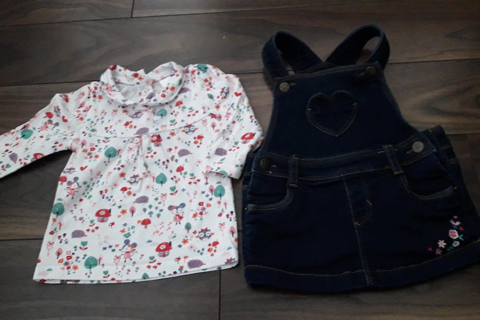 Jeans Kleid Mit T Shirt Gr 62 Madchen In 5120 Sankt Pantaleon For 4 00 For Sale Shpock