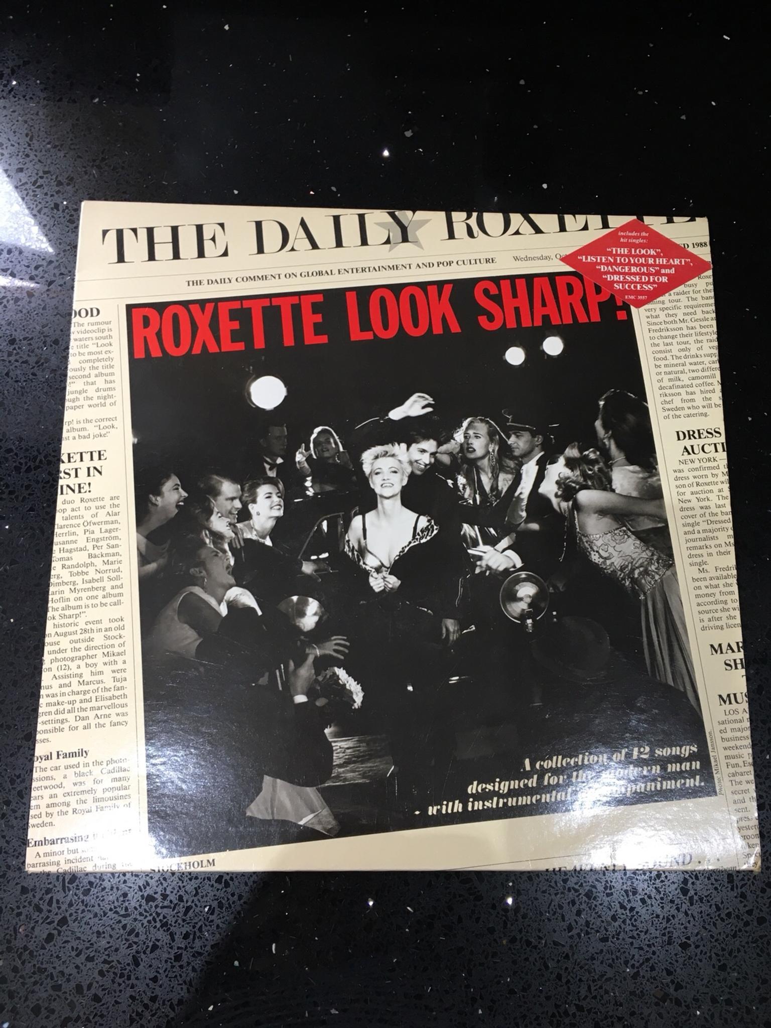 Vinyl Roxette Album Dressed For Success 1988 In Rotherham For 4 00 For Sale Shpock