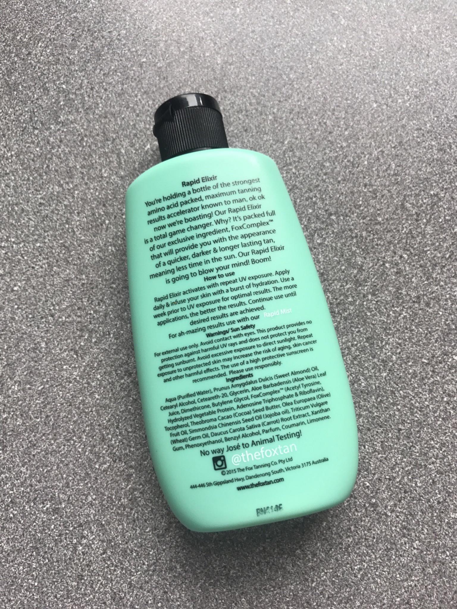 The Fox Tan Rapid Elixir In B63 Dudley For 600 For Sale Shpock