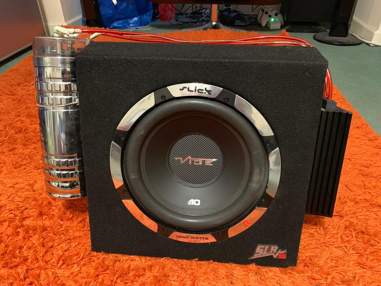 Vibe Slick 1050 Watts Subwoofer Capacitor In Se18 London