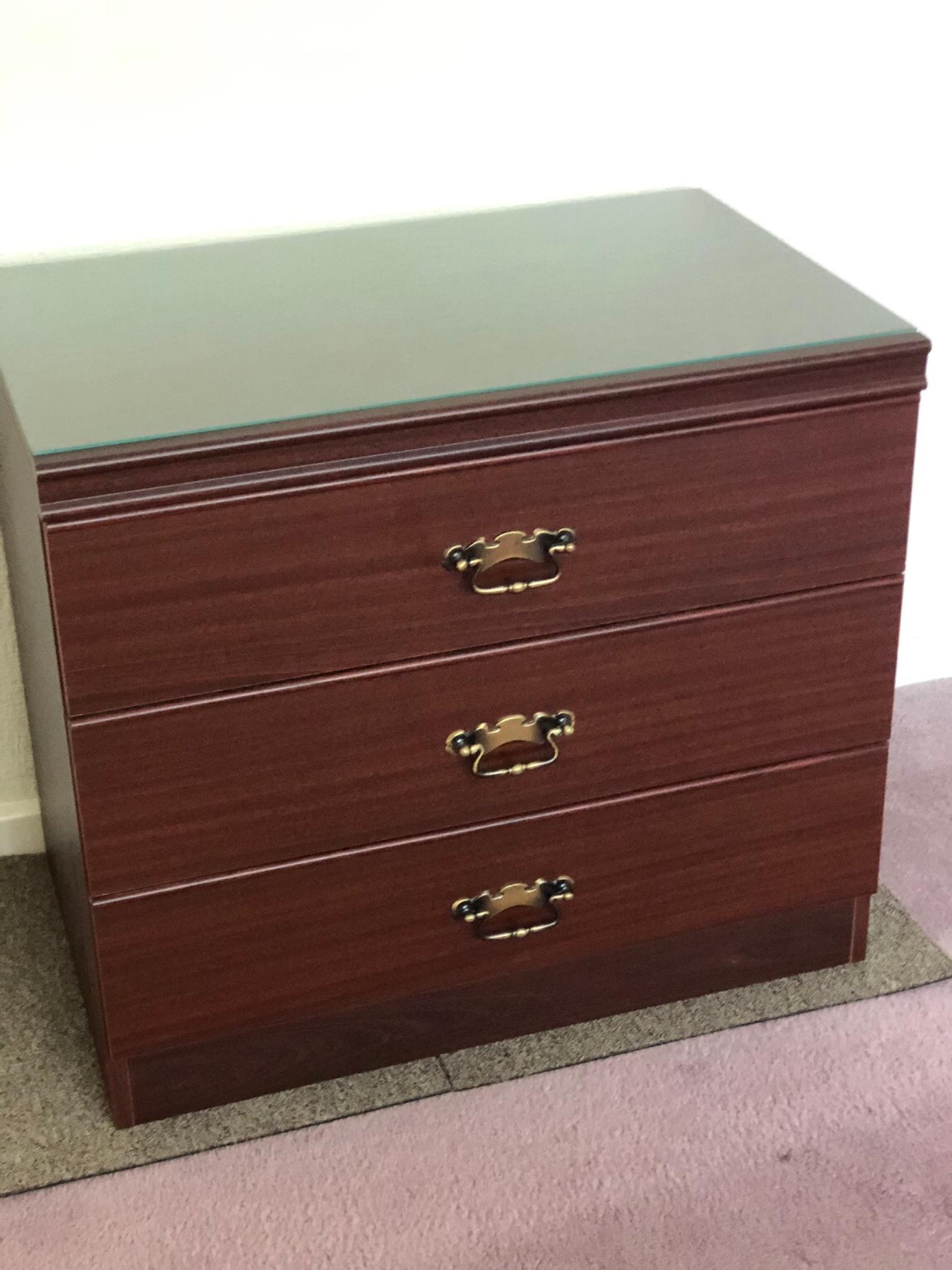 Laminated Dark Wood Bedroom Furniture In Wa11 Helens For 30 00 For Sale Shpock