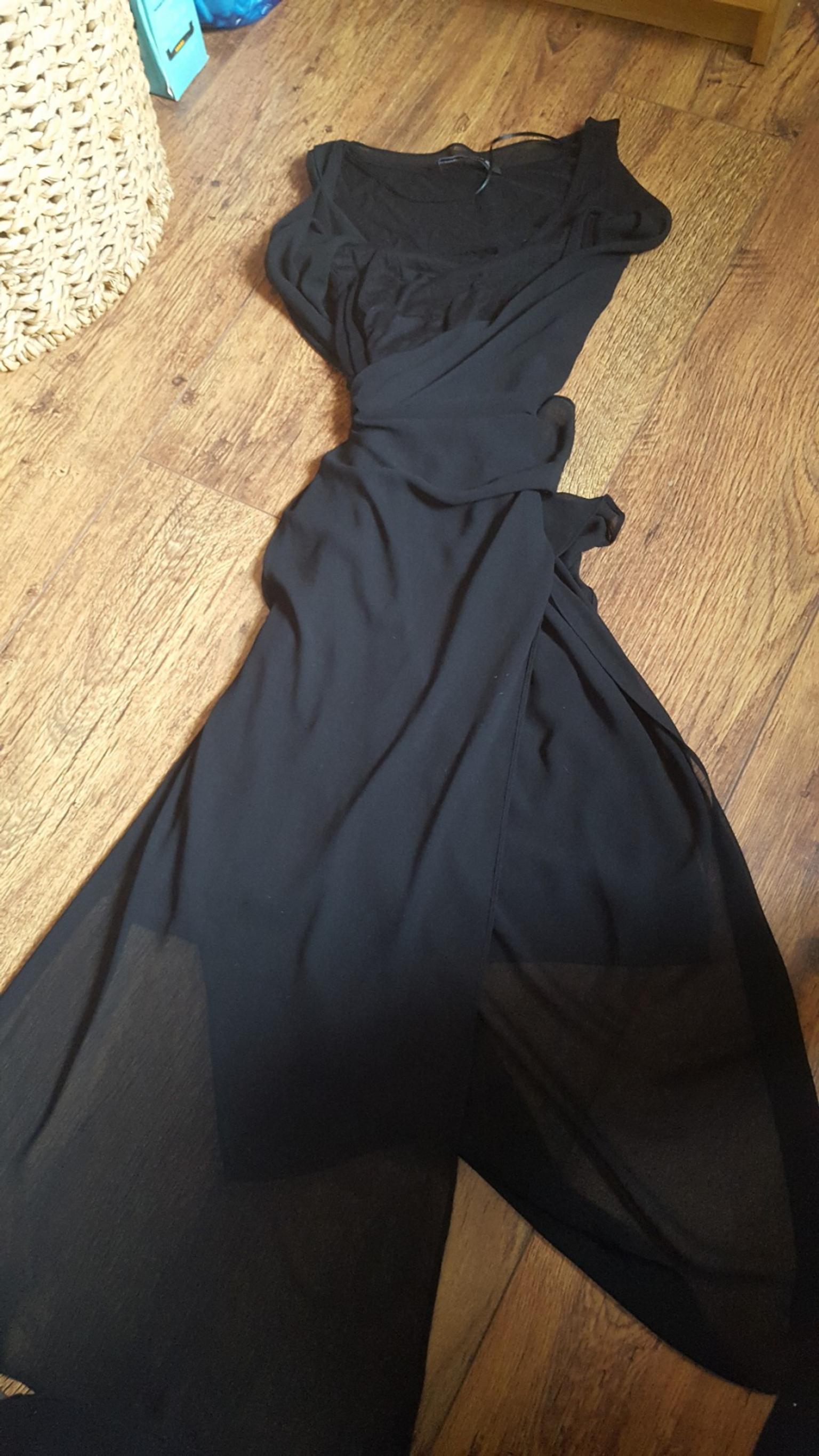 Zara Black Dress With Tulle Size M In Tw13 London For 10 00 For Sale Shpock