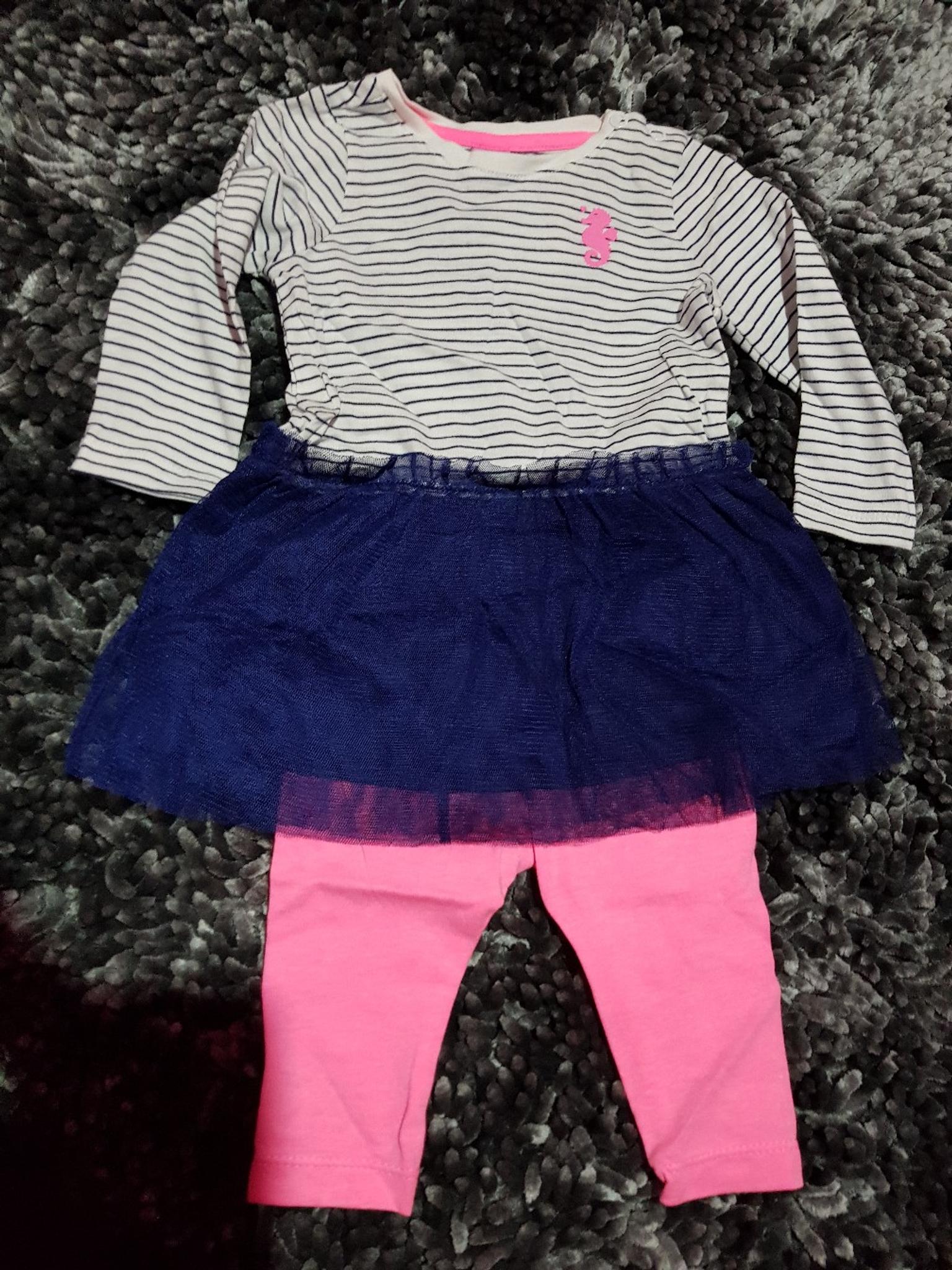 Baby Madchen Kleid Mit Leggings In 64720 Michelstadt For 3 00 For Sale Shpock
