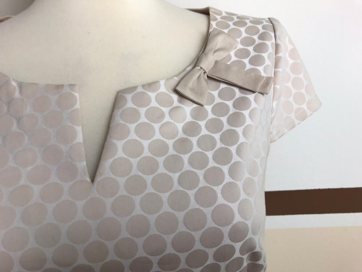 Comma Susses Kleid Creme Cognac Gr 38 Wneu In 13589 Berlin For 46 00 For Sale Shpock