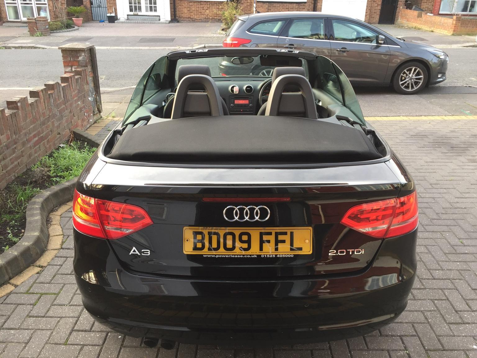 Audi A3 Cabriolet Convertible 2009 Model In London Fur