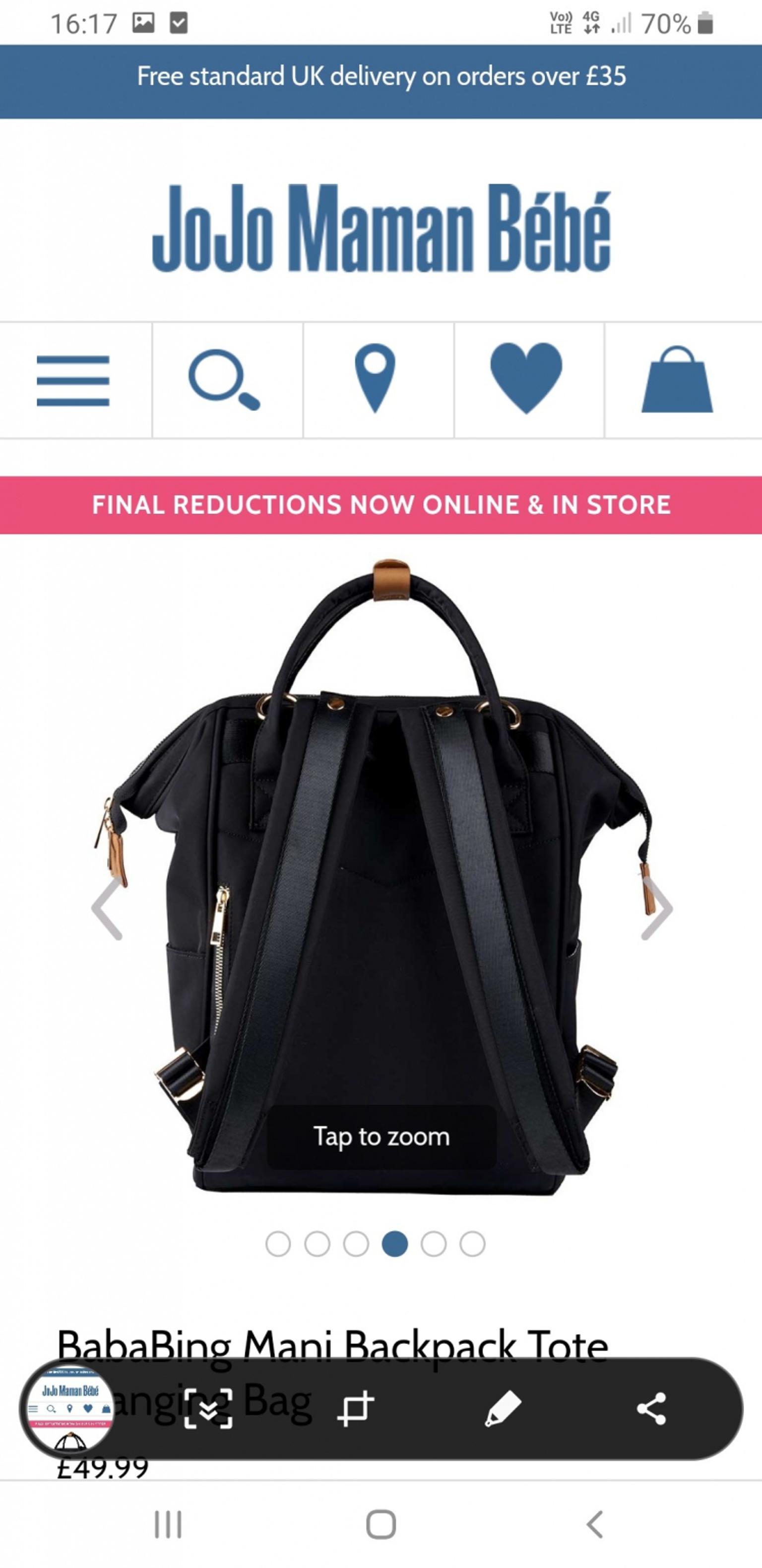 Bababing Mani Backpack Baby Changing Bag In Tw13 Hounslow For 40 00 For Sale Shpock
