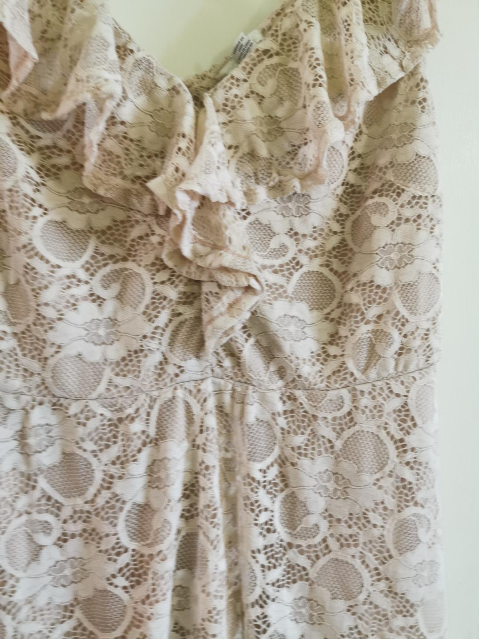 Forever 21 Cream Ruffle Dress In E3 London For 15 00 For Sale Shpock