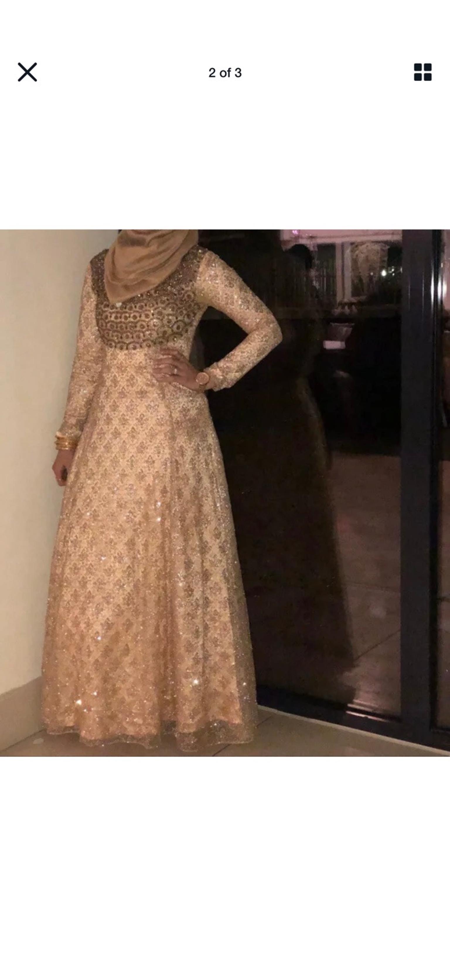 Peach Bridal Pakistani Dress Long Maxi Party In E17 London For 100 00 For Sale Shpock