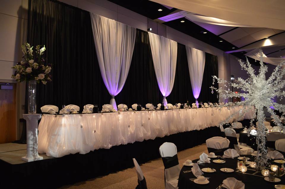 Grab an old cover to make the pattern from it, you need to disamble all the parts, use paper to make the pattern, cut the fabric 2x the cover fabric and the back you can use for the back a plain fabric and for the cov. Wedding Rentals | Wedding Elegance by Joelle