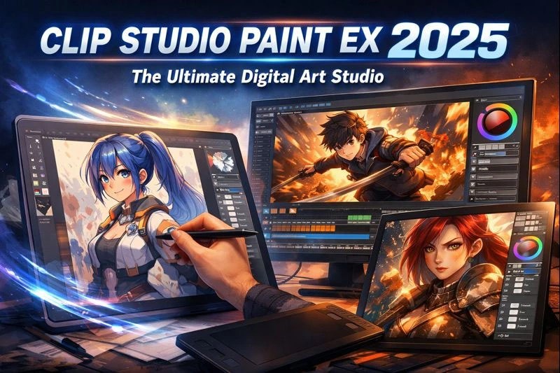 CLIP STUDIO PAINT EX 2025 Free Download