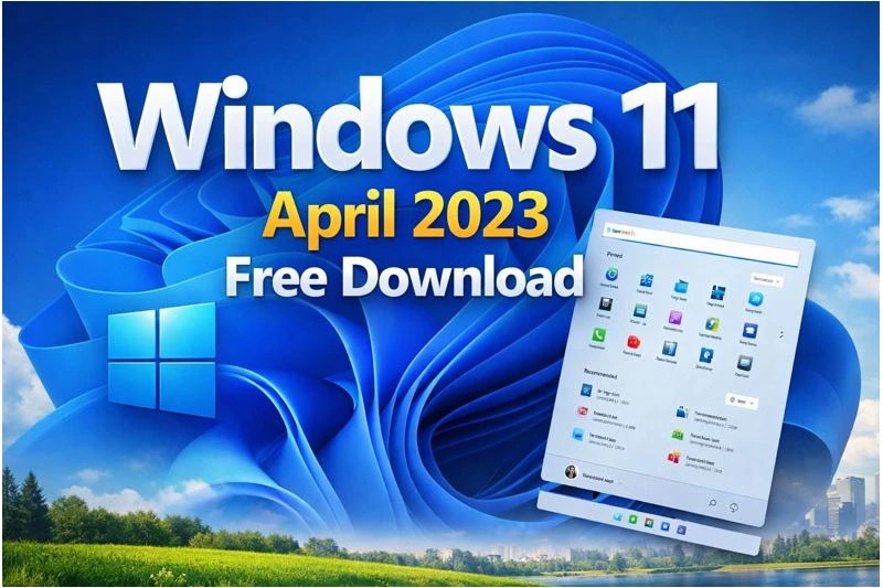 Windows 11 April 2023 Free Download