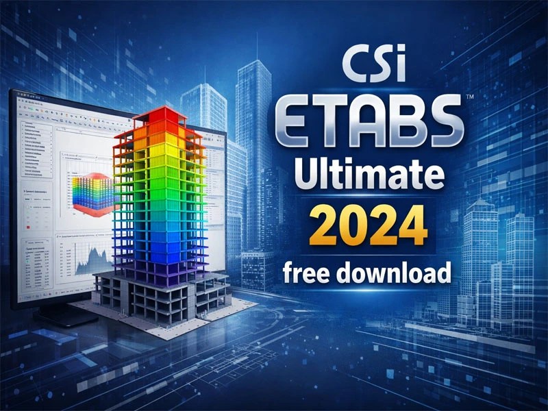 CSI ETABS Ultimate 2024 Free Download