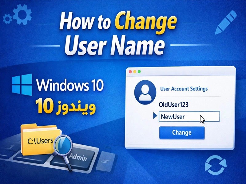 How to Change User Name in Windows 10 -Easy Guide