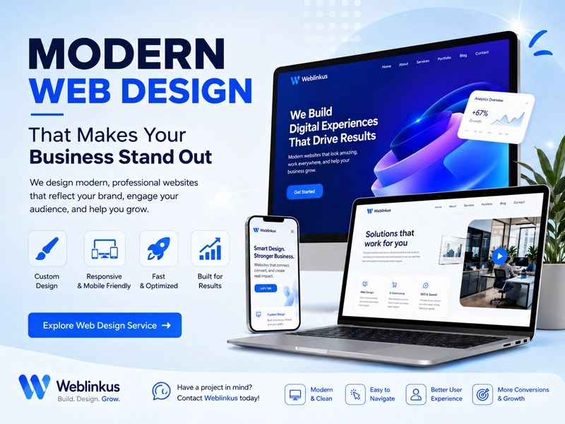 Modern Web Design That Makes Your Business Stand Out
