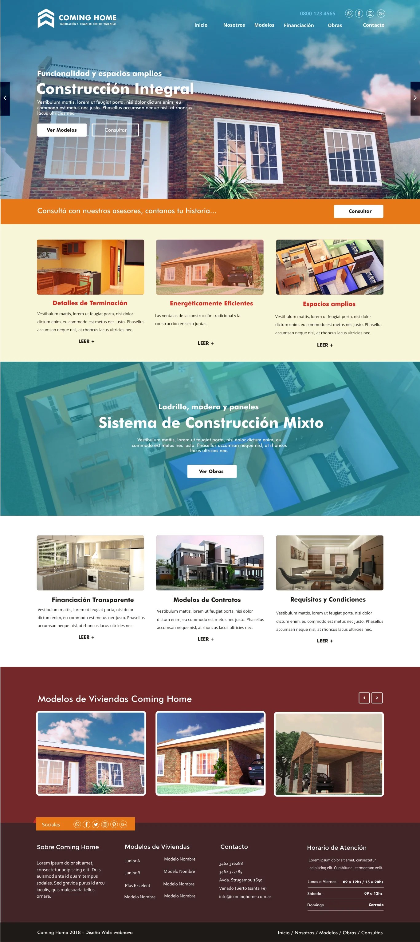 Diseno Web A Medida Coming Home Webnova Diseno Web A Medida