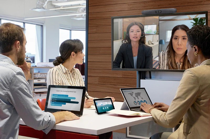 Poly Studio Videoconferencing Solutions Headsets Cdwg - Geometric Photo Collection - Desktop Quality