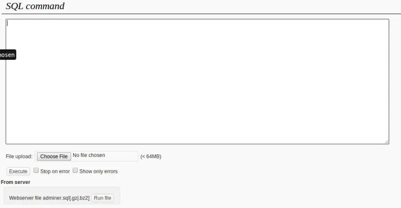 Adminer Manage Wordpress Database Inside Admin Dashboard - Perfect Full HD Dark Textures | Free Download