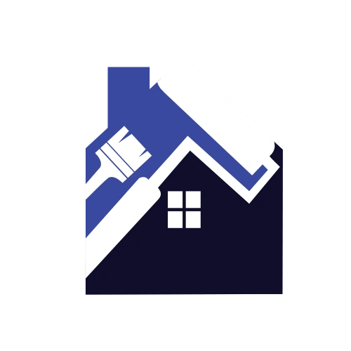Logo peintre en batiment