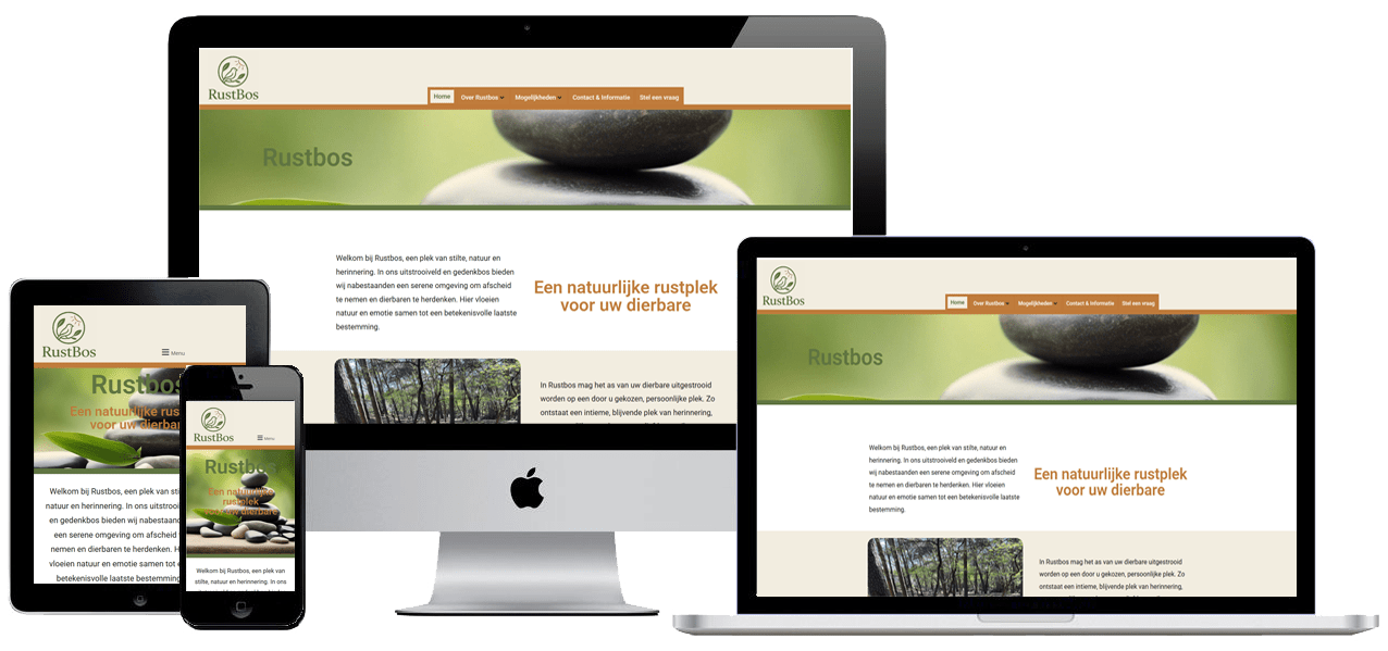 Website Rustbos
