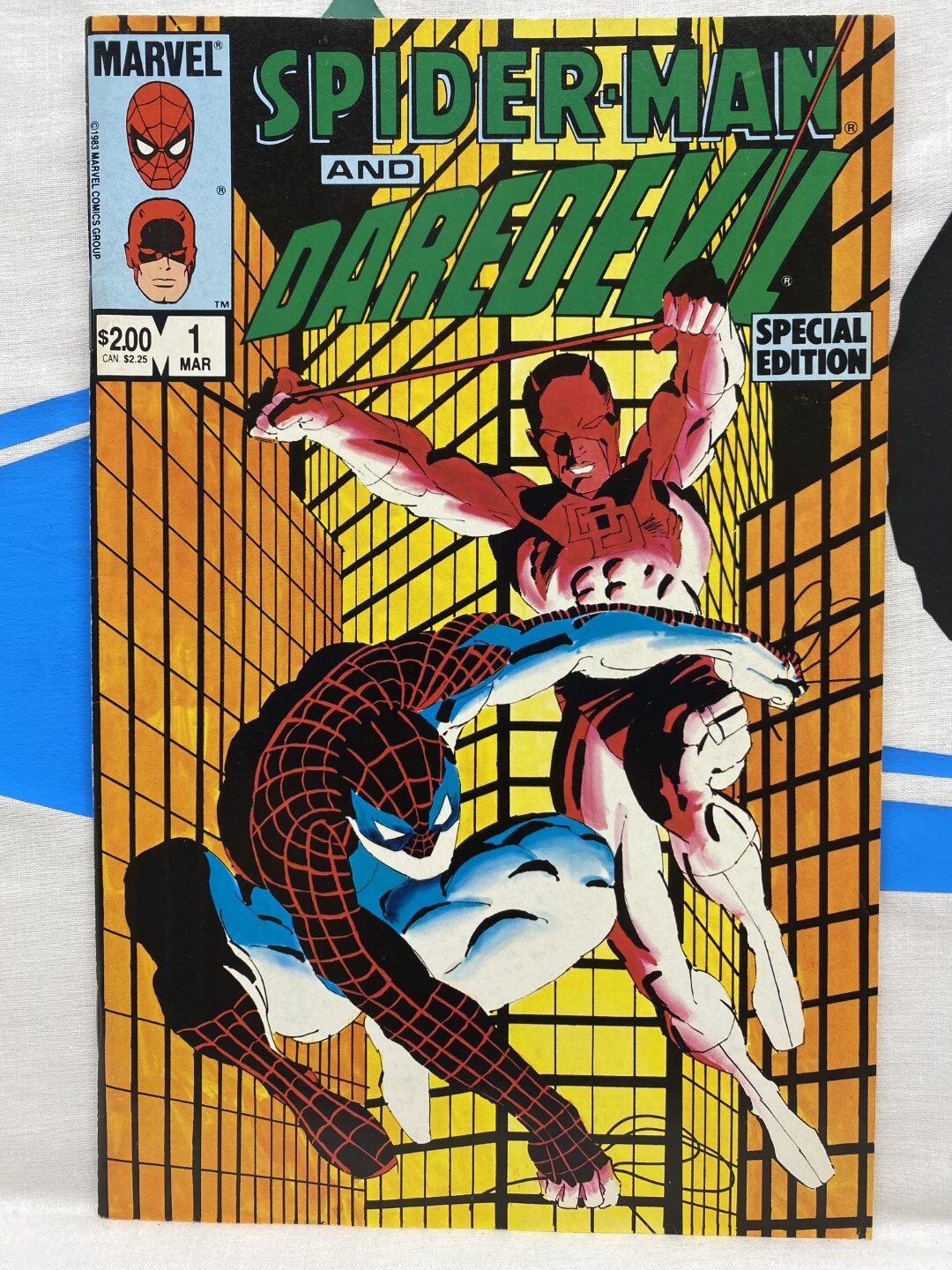 Marvel Spider-man and Daredevil #1 Special Edition Mar 1983