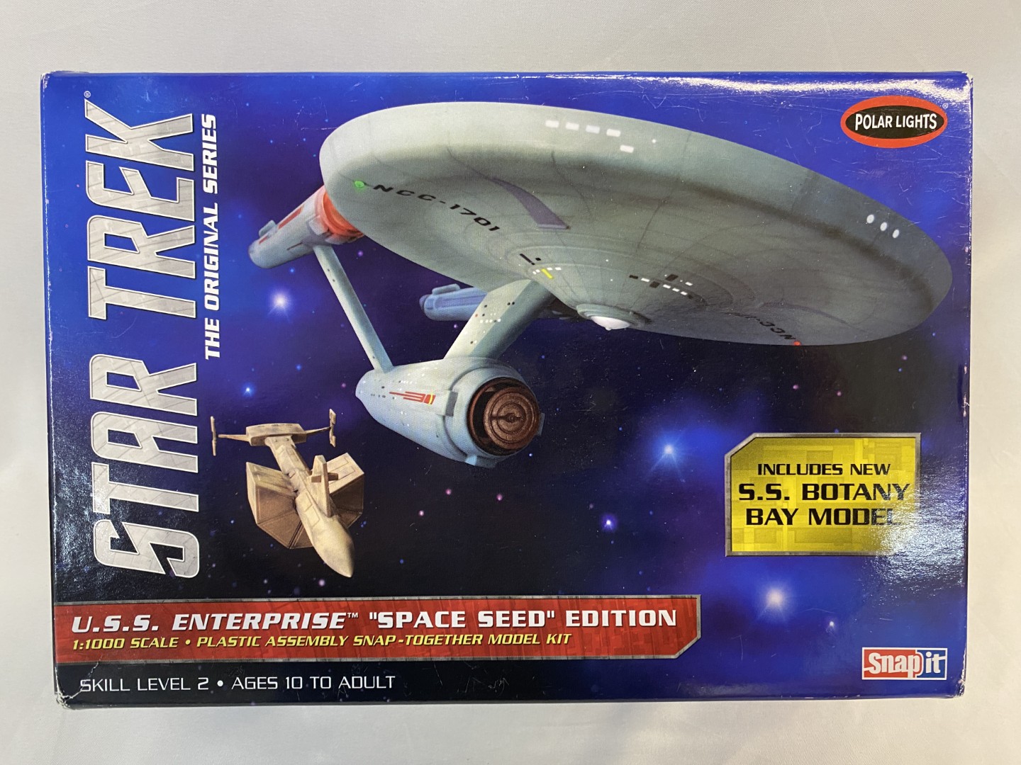 Polar Lights Star Trek TOS USS Enterprise "Space Seed" Edition (1/1000)