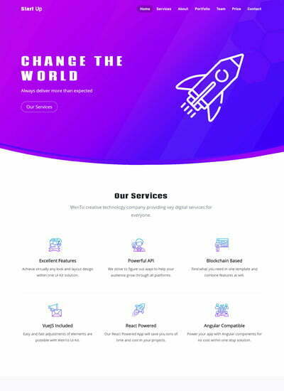 Free Simple Website Templates And Bootstrap Themes Webthemez