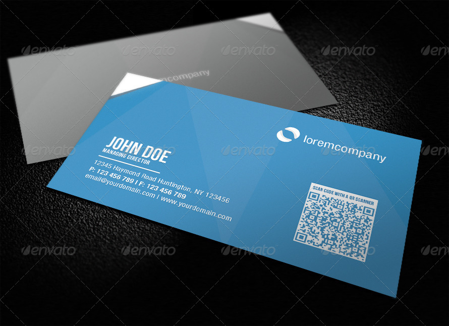 25 Impressive Examples Of Qr Code Business Cards Inspirationfeed
