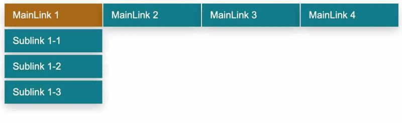 Github Rohitjainfsl Css Dropdown Menu A Simple Dropdown Menu In Css - Modern Colorful Pattern - Retina