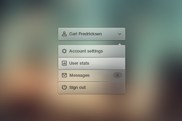 Featuring drop down and glass related psd. Dropdown Menu Download Free Psd And Html