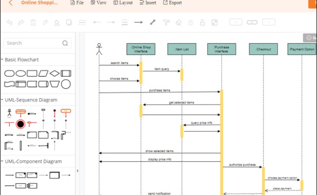 Create Uml Sequence Diagrams In Draw Io Draw Io - Riset