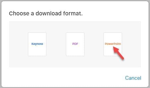 Simplest ways to convert keynote to powerpoint