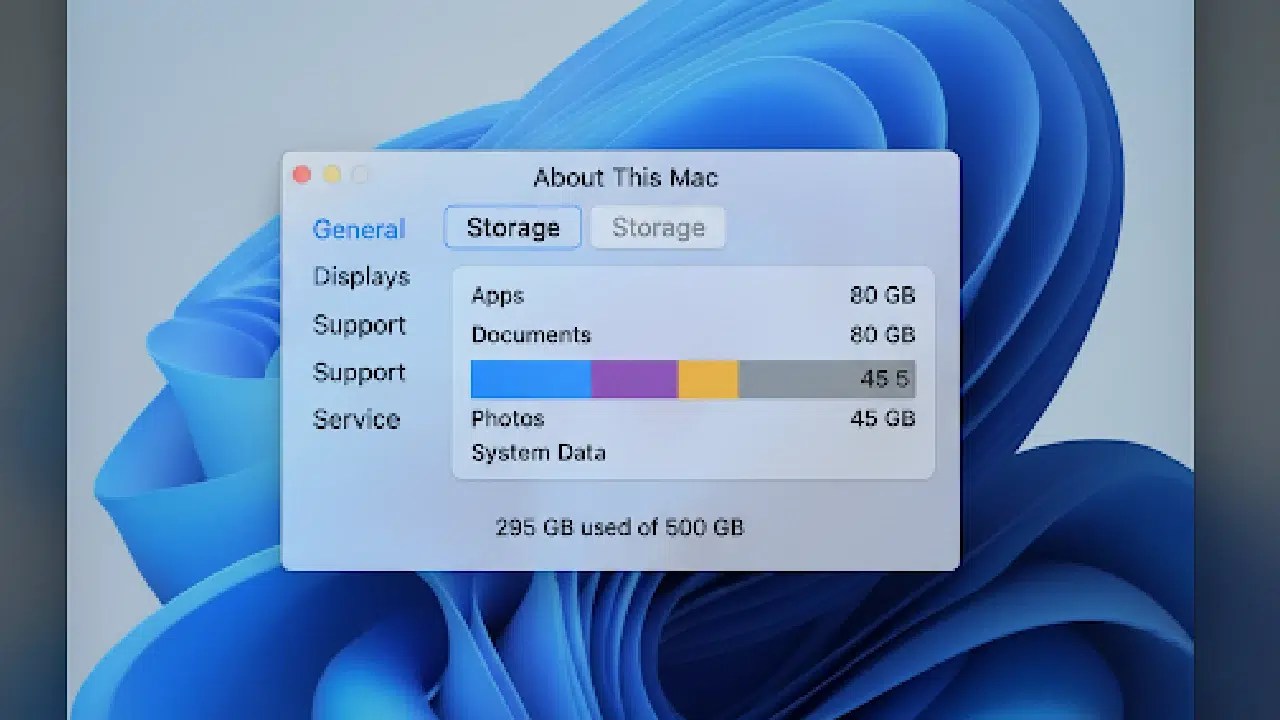 check storage via deep drive