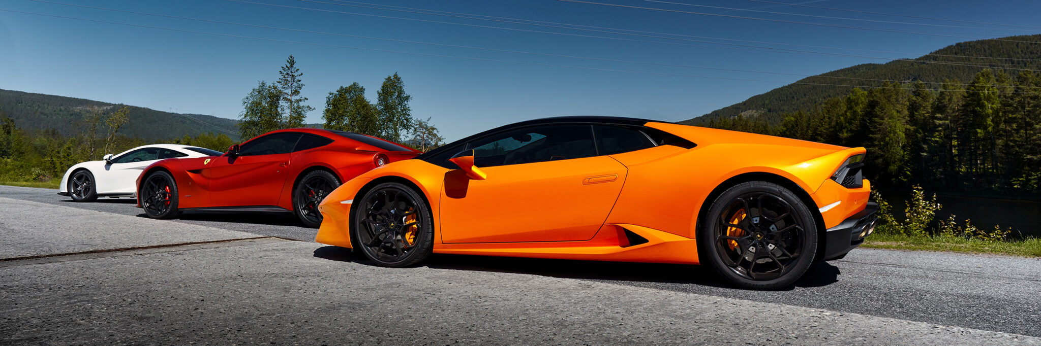 Unveiling exotic cars