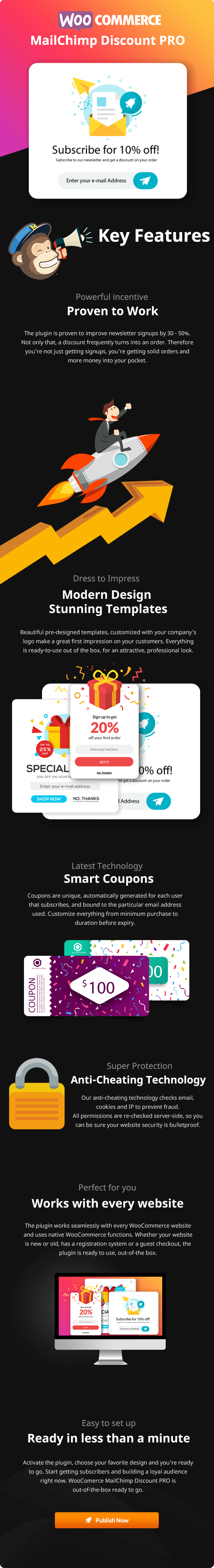 WooCommerce MailChimp Discount PRO - 6