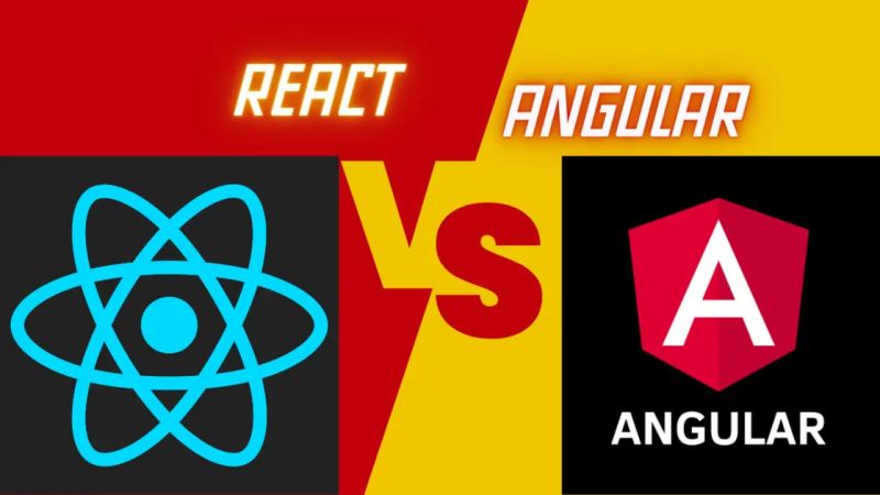 React Vs Angular A Detailed Comparison - Dark Photo Collection - 8K Quality