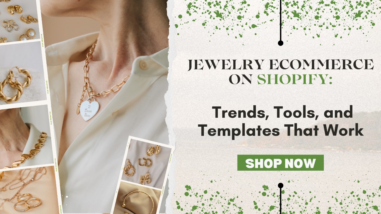 jewelry eCommerce on shopify