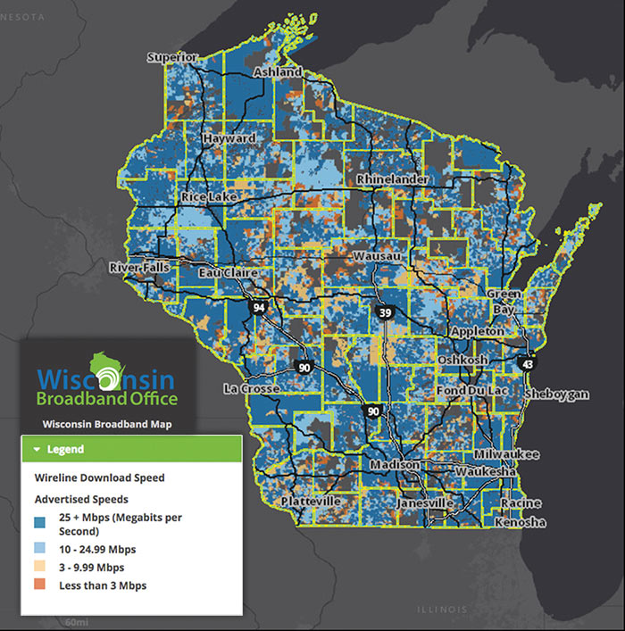 Rural America Broadband S Section Wisconsin Electric WEB 